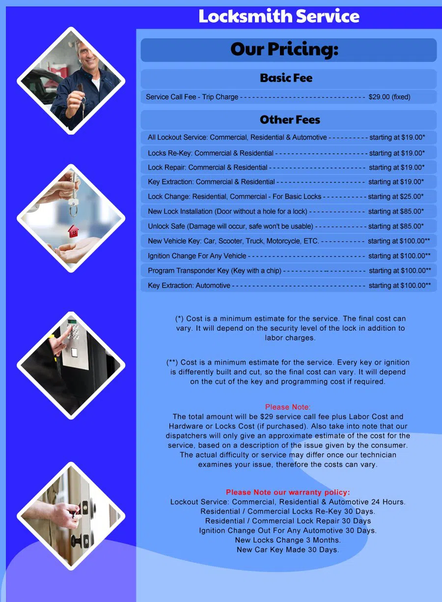 Express Locksmith Store Woodridge, IL 630-823-0508 - Pricelist-15